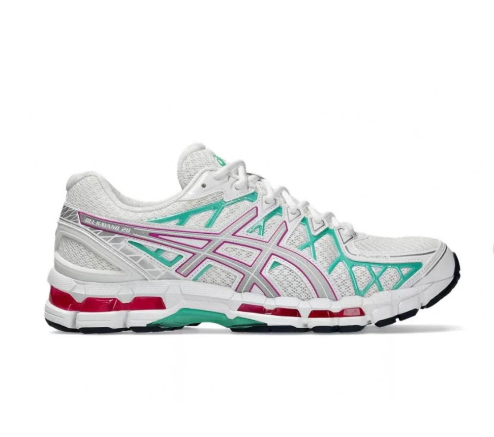 Asics Gel Kayano 20 'White Aurora Green' (Watermelon)